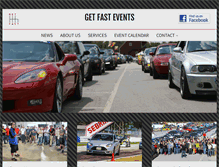 Tablet Screenshot of getfastevents.com
